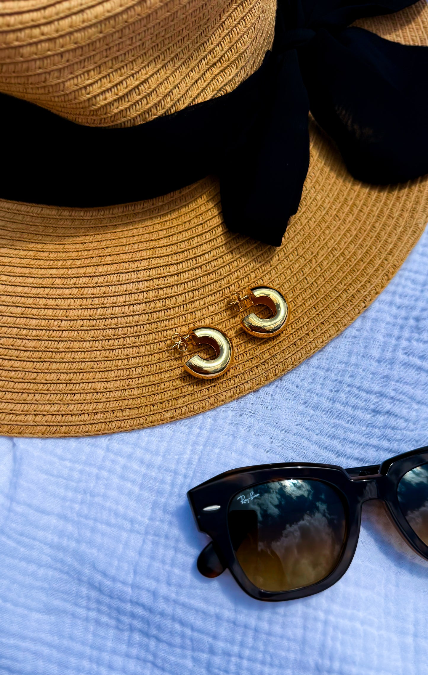 EARRING HOOPS BASIC CHIC