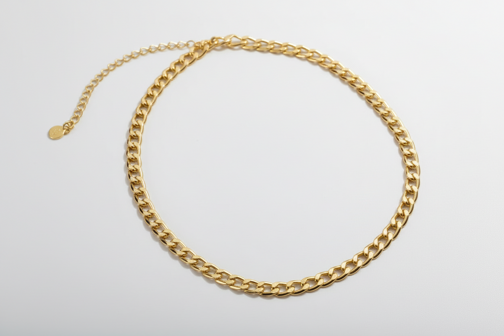 NECKLACE CHOKER SHINY SLIM GRUMET