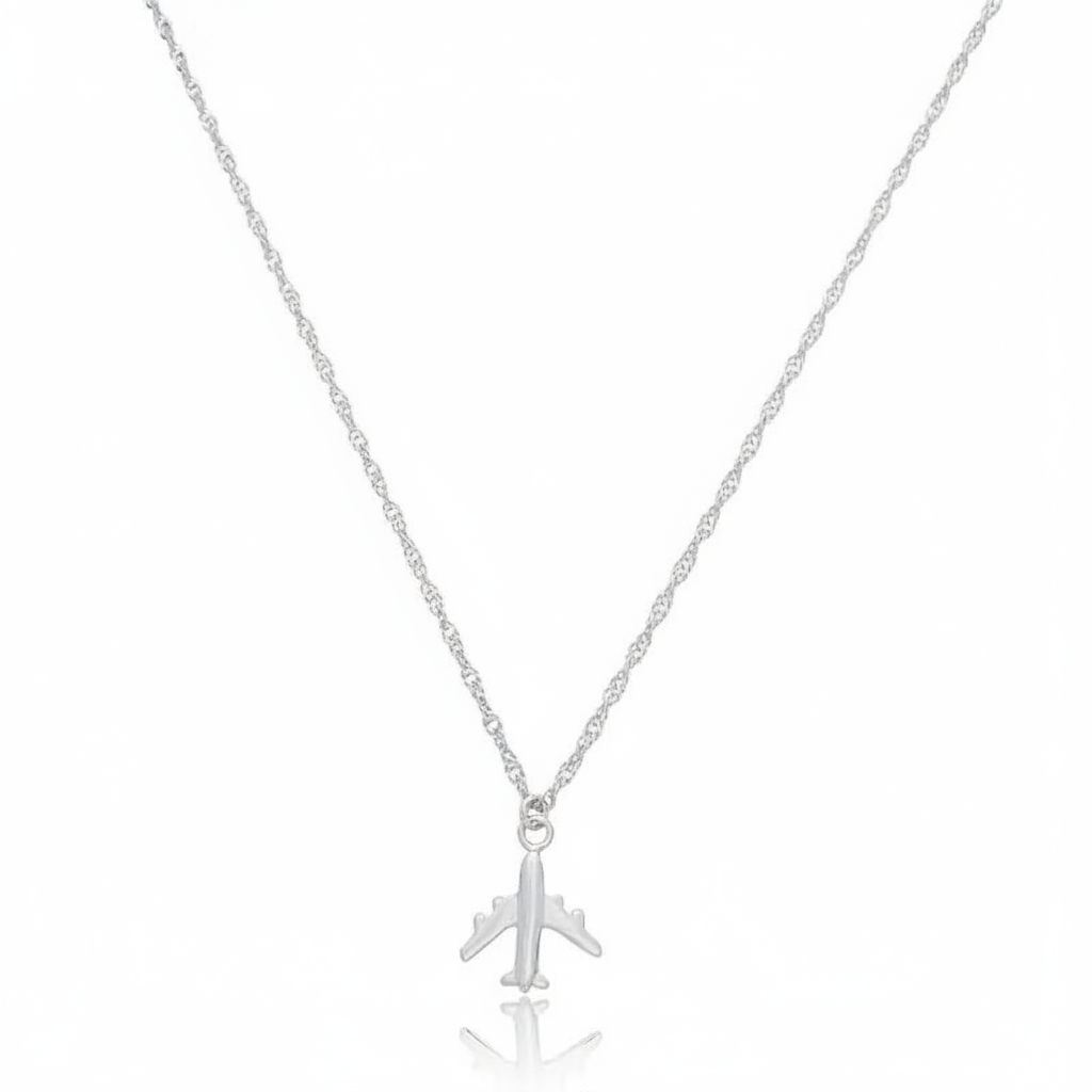 NECKLACE AIRPLANE TRAVELLER