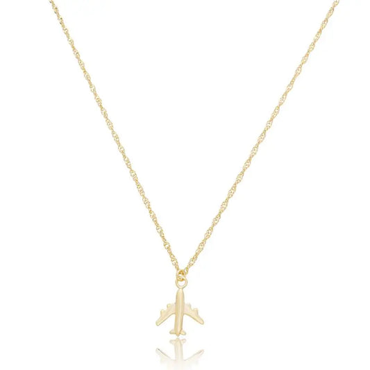 NECKLACE AIRPLANE TRAVELLER