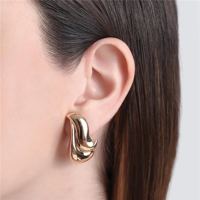 EARRING ORGANIC WAVES