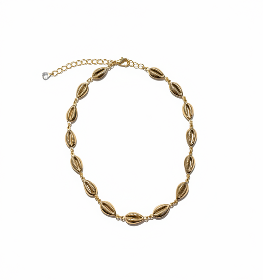 COLAR GARGANTILHA CONCHAS DE BÚZIOS