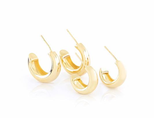 EARRING HOOPS BASIC BULKY
