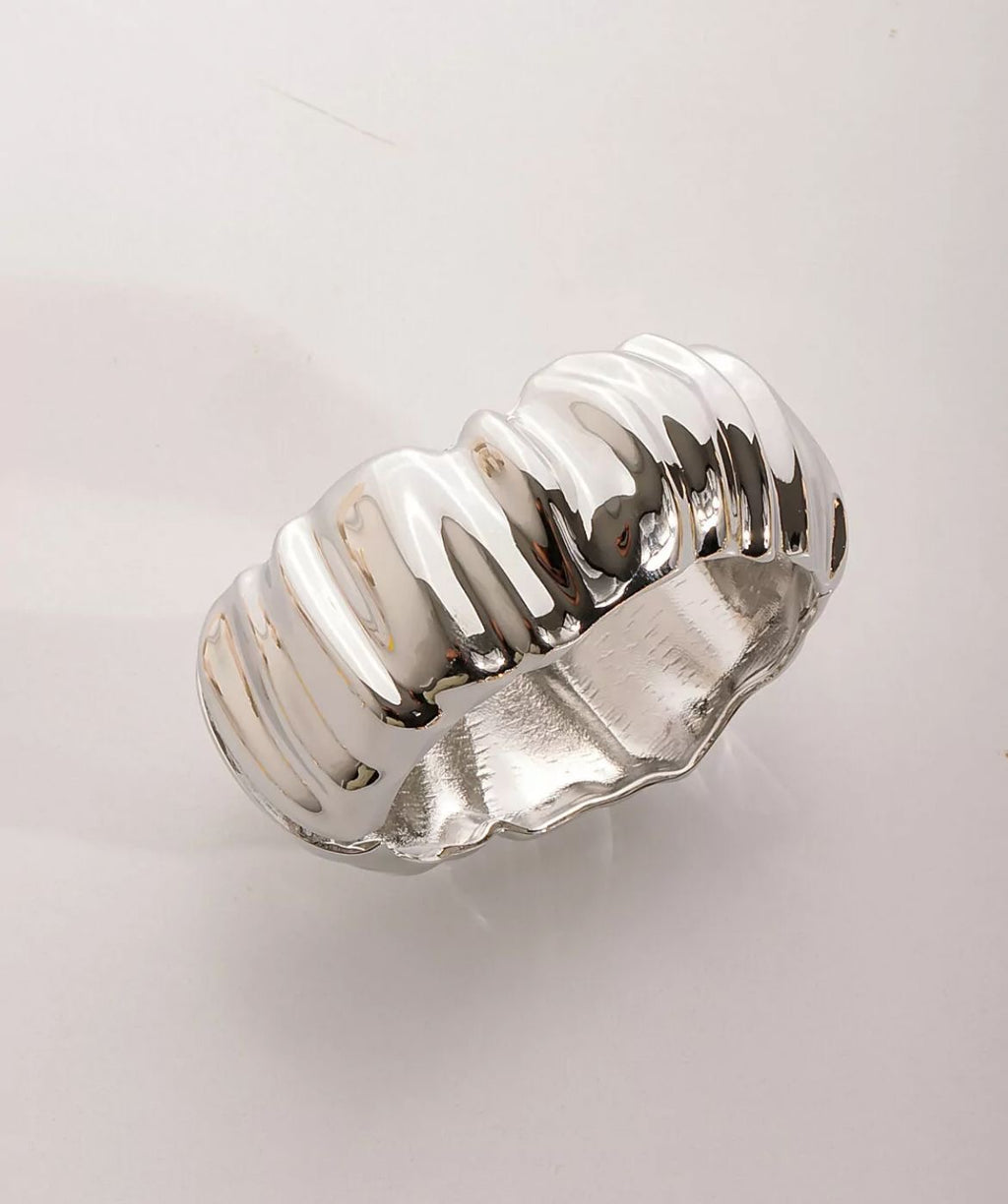 BRACELET WRINKLE BANGLE ORGANIC