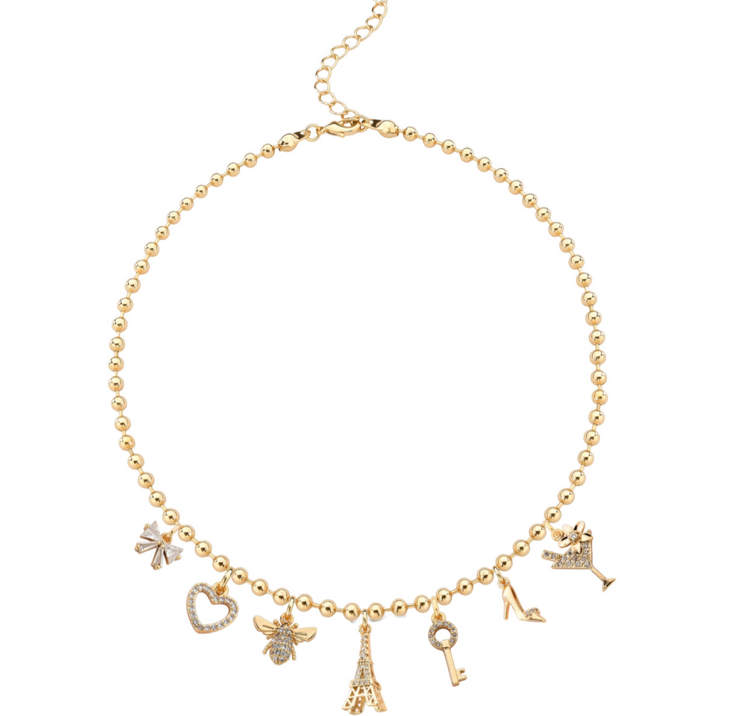 COLAR CHARM FEMININO