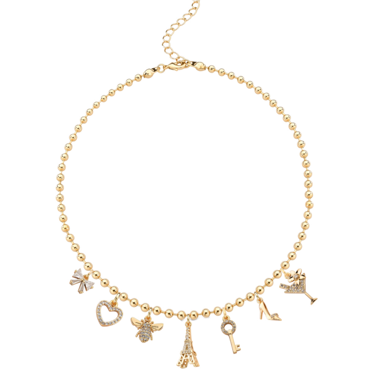 COLAR CHARM FEMININO
