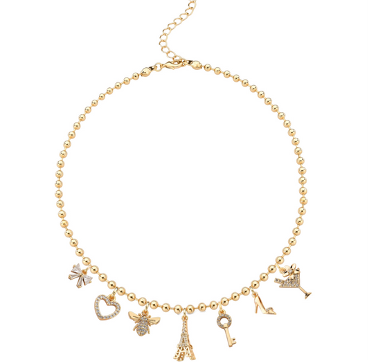 NECKLACE GIRLY CHARMS