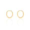 EARRING HOOPS THIN TUBE 2cm