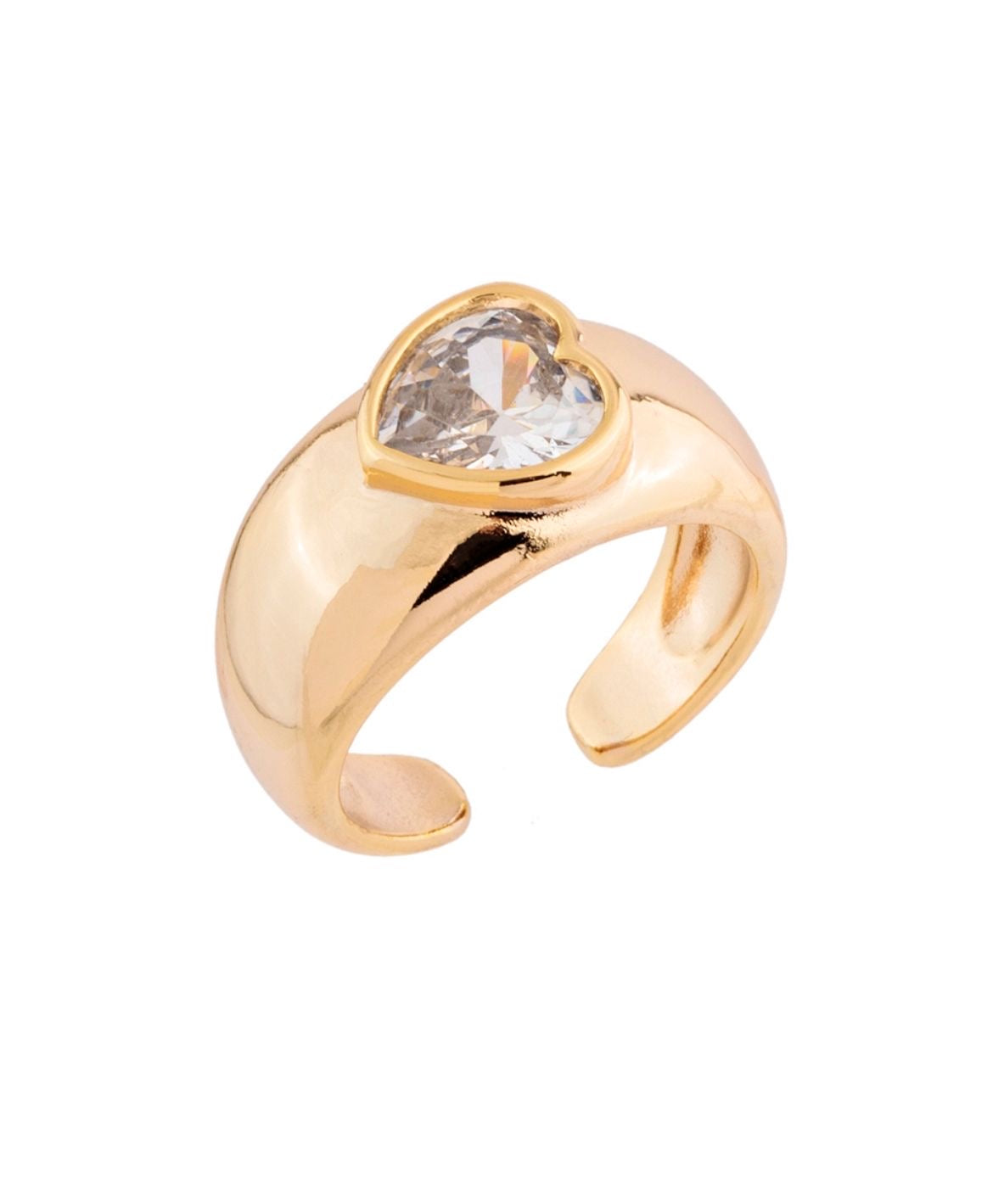RING MAX HEART CUBIC ZIRCON