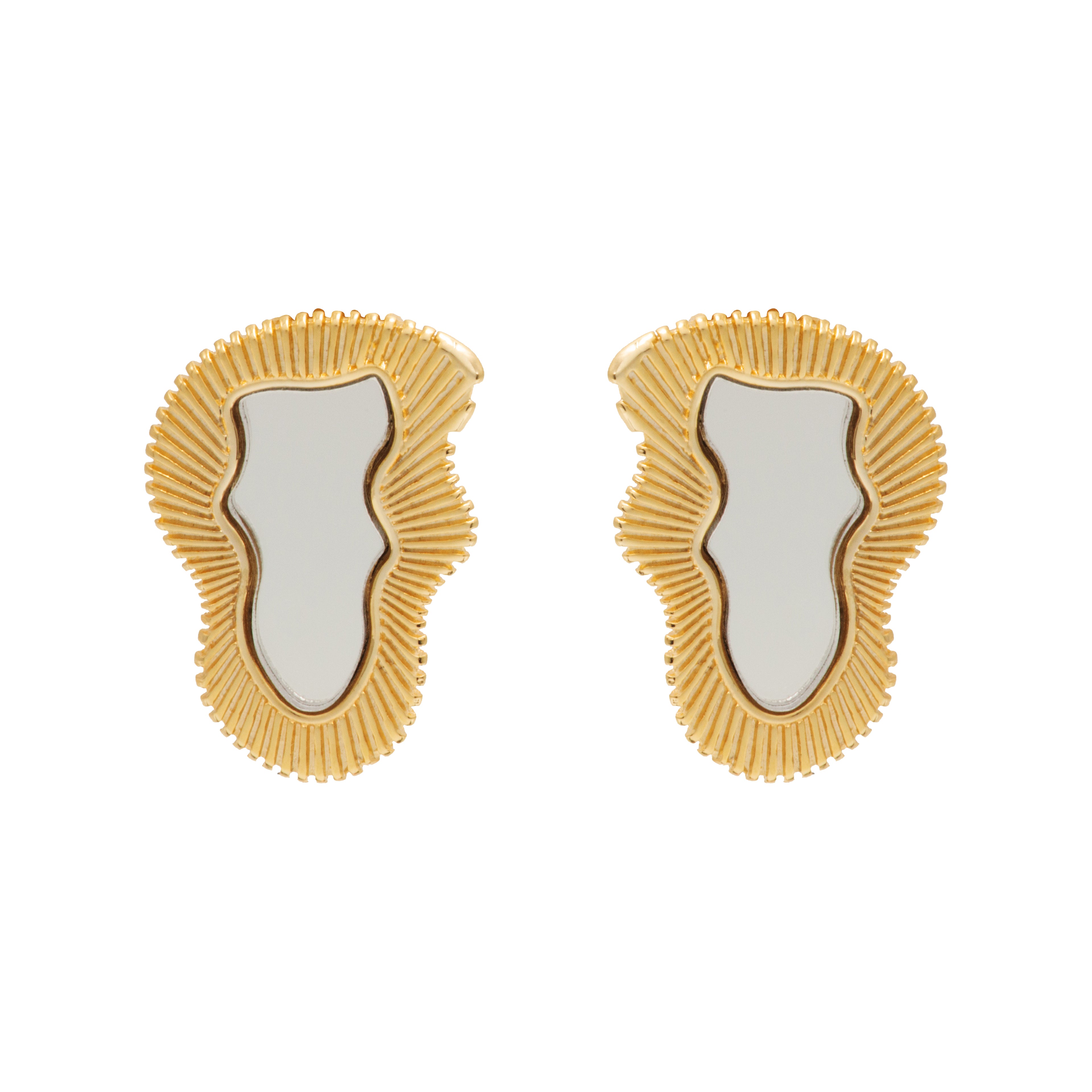 EARRINGS ORGANIC MIRRORS BY MADENNA