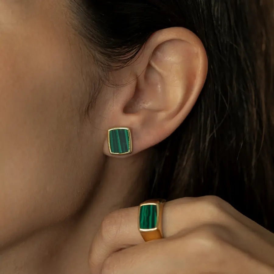 EARRINGS SQUARE COLOR FASHIONISTA