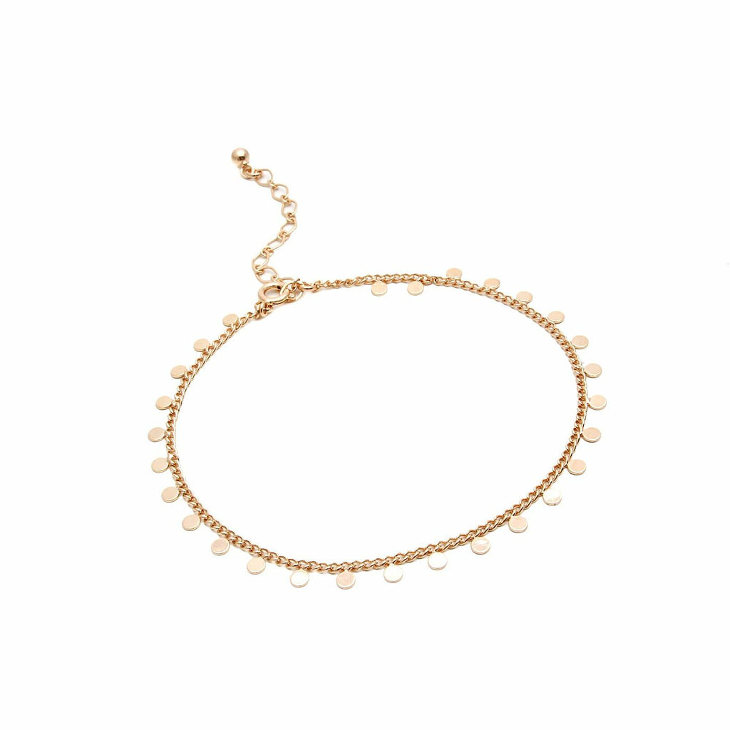 ANKLET MINI FLAT CIRCLES