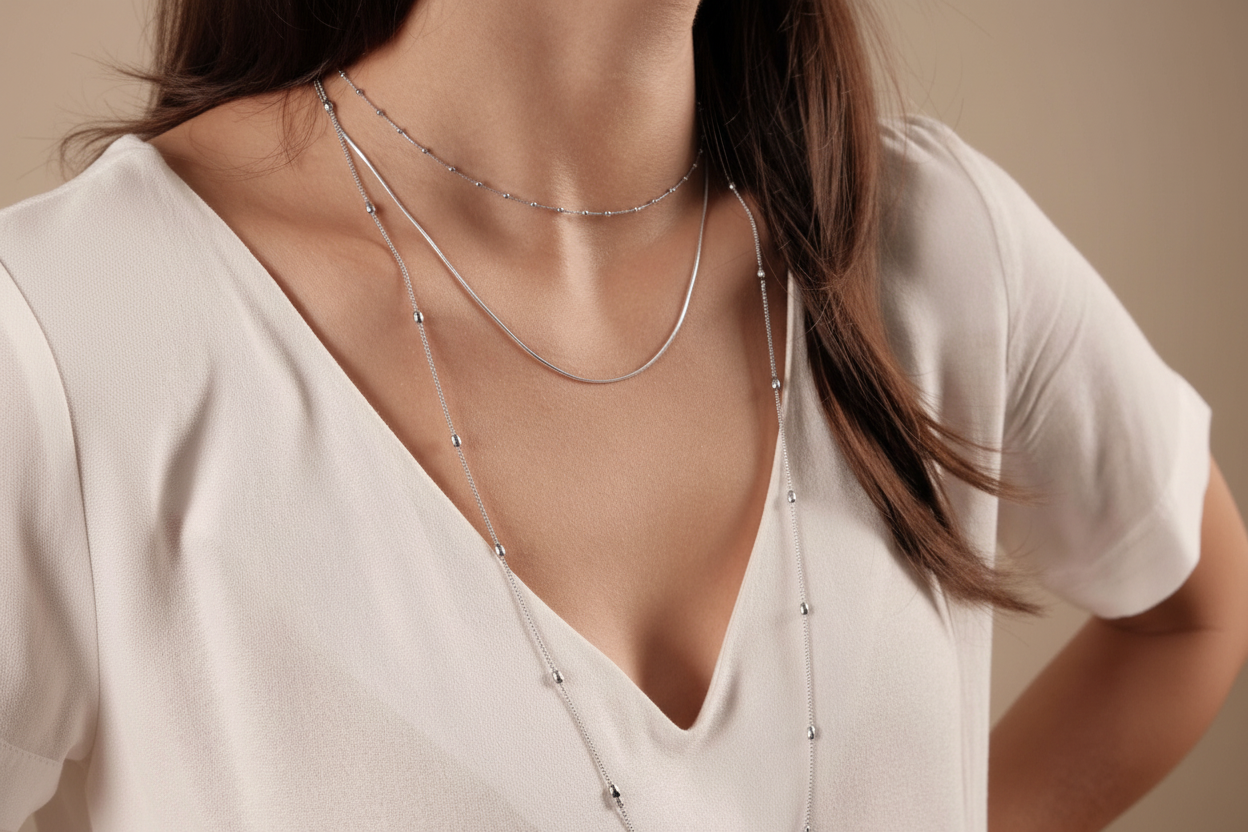 NECKLACE 3 in 1 SPHERES