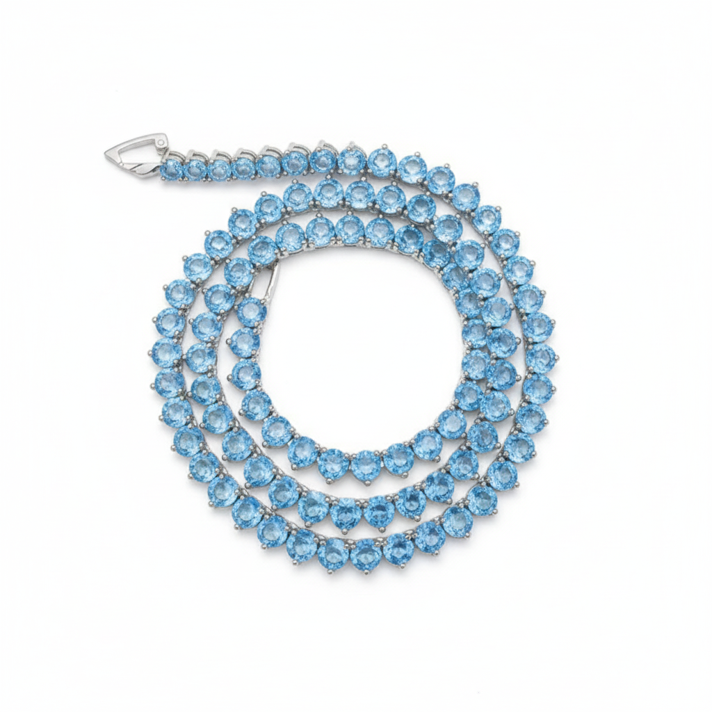 COLAR RIVIERA BLUE SKY 3MM