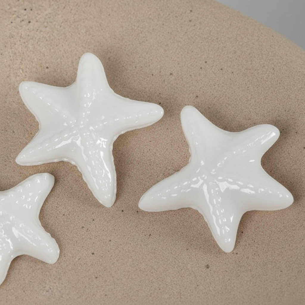 EARRINGS RESIN STARFISH