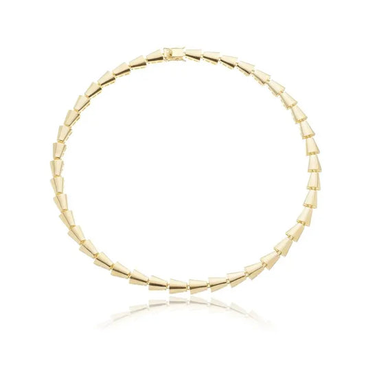 NECKLACE POLISHED CONES