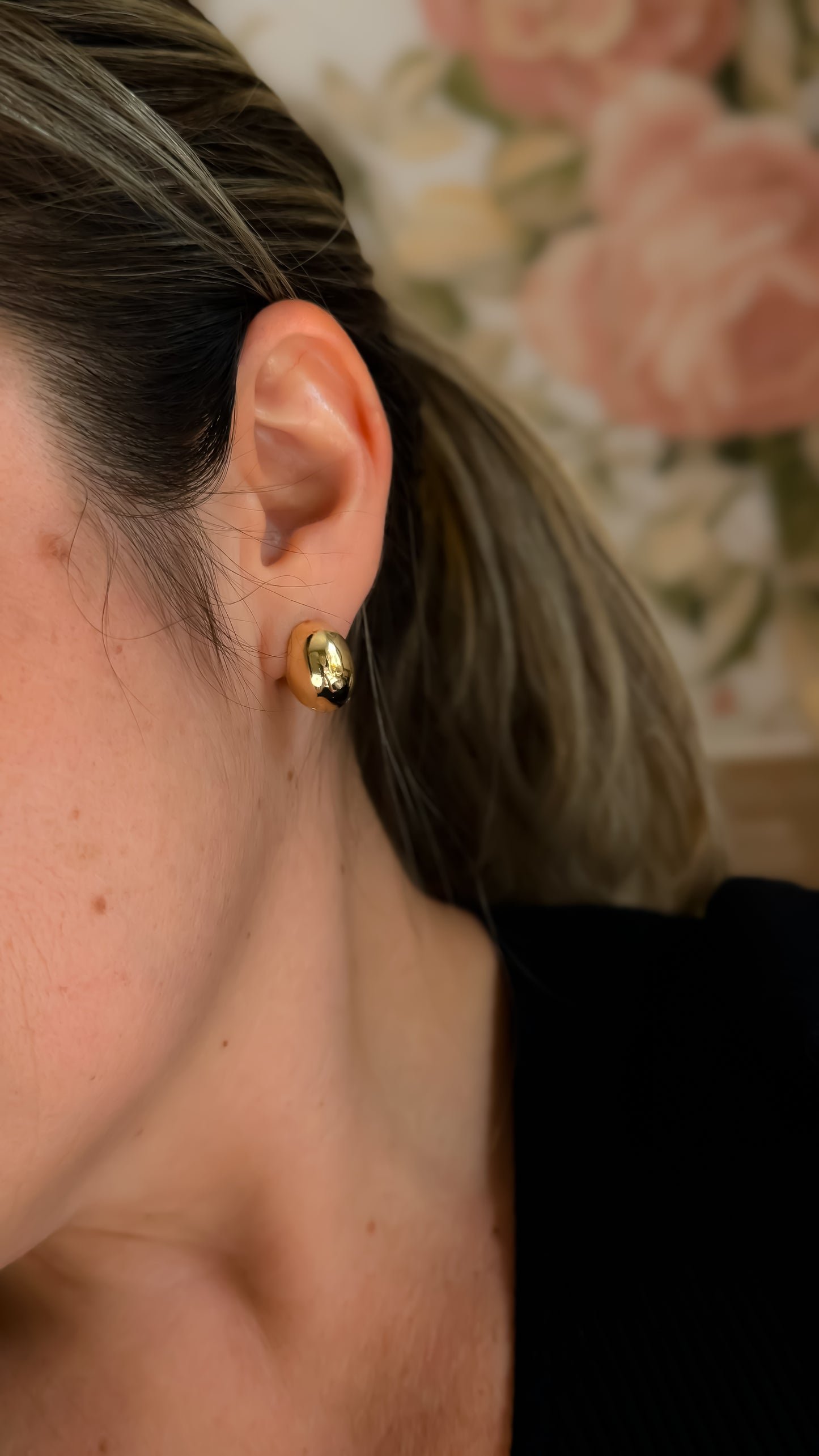 EARRING HOOPS SPHERE