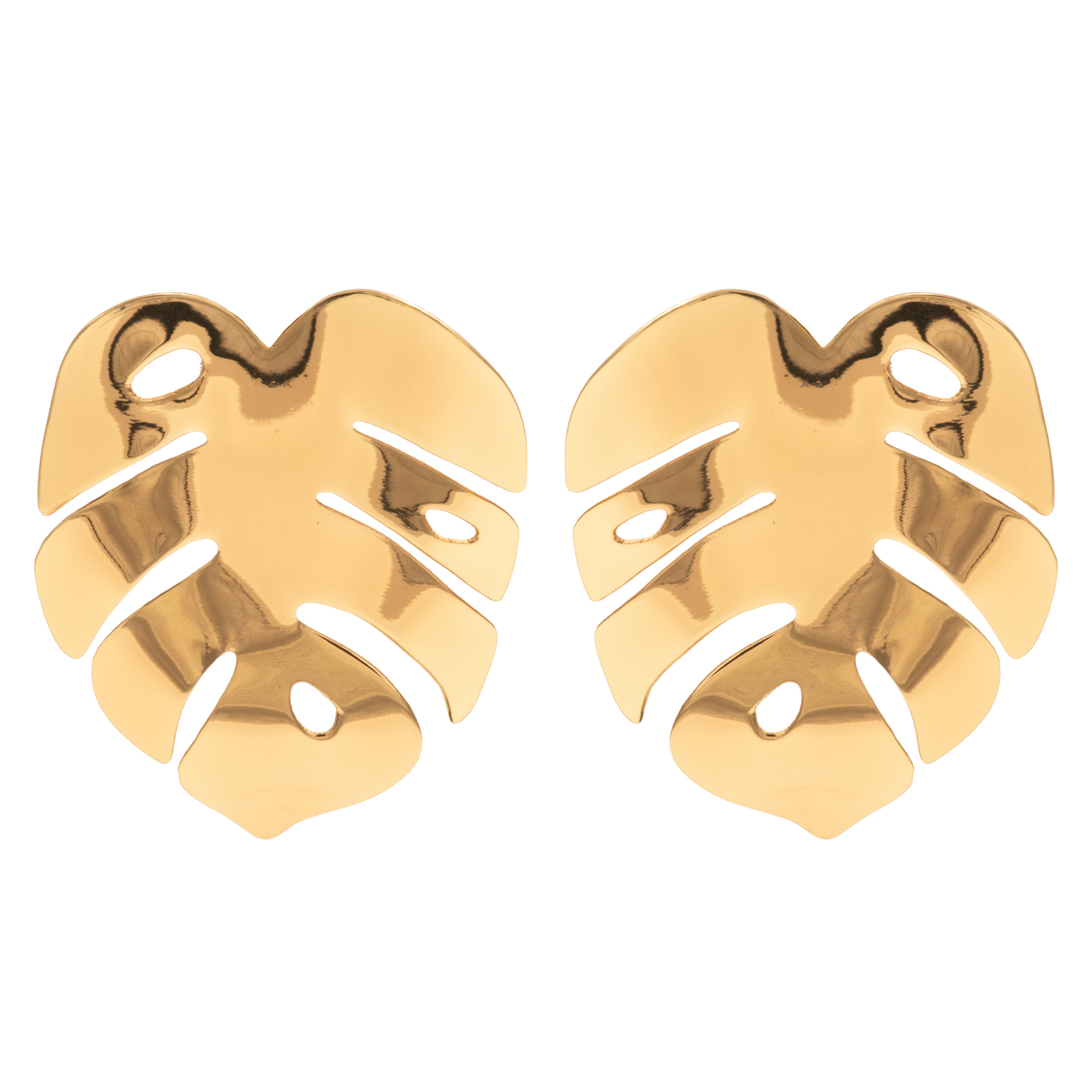 EARRINGS LEAF FLORA BY MADENNA