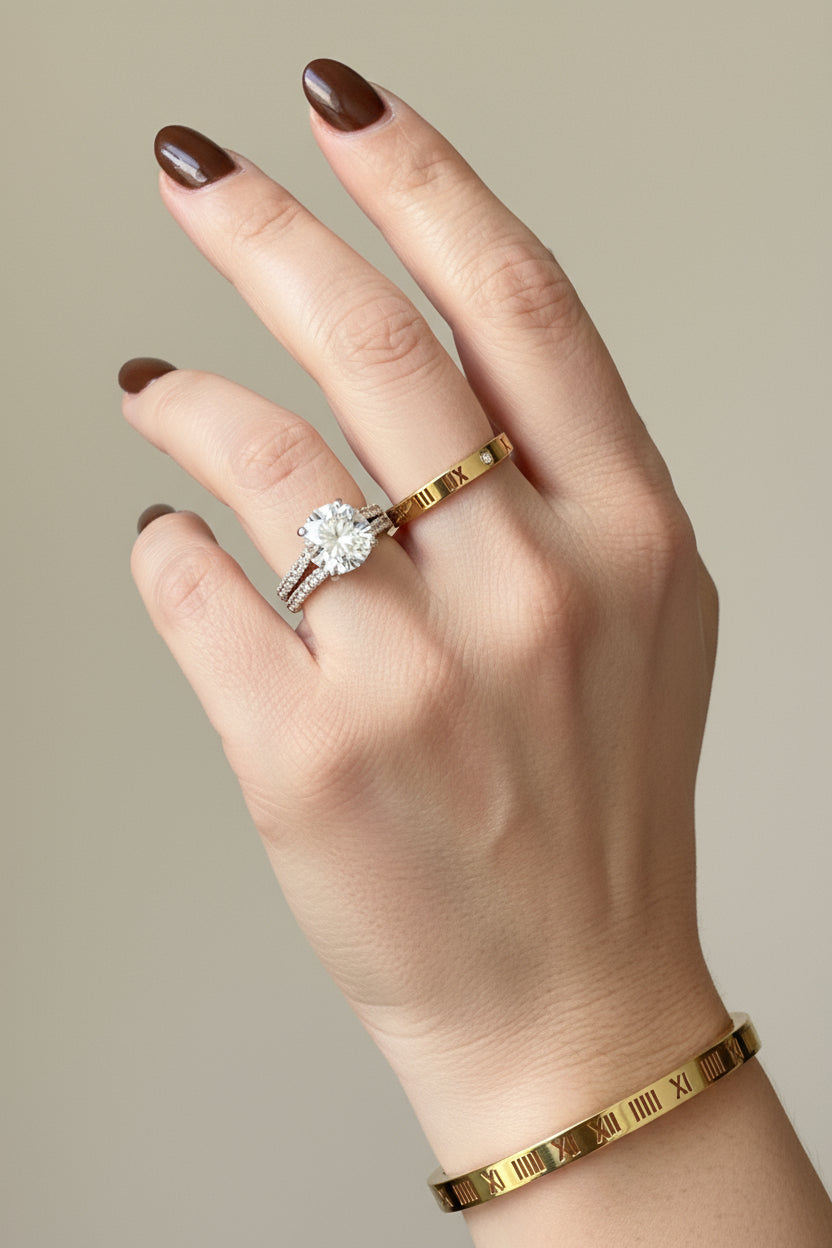 RING ROMAN NUMERALS (size 7.5US)