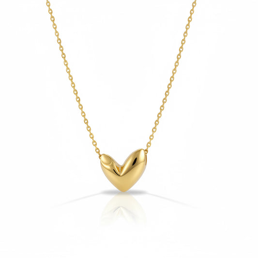 NECKLACE ROMANTIC MODERN HEART