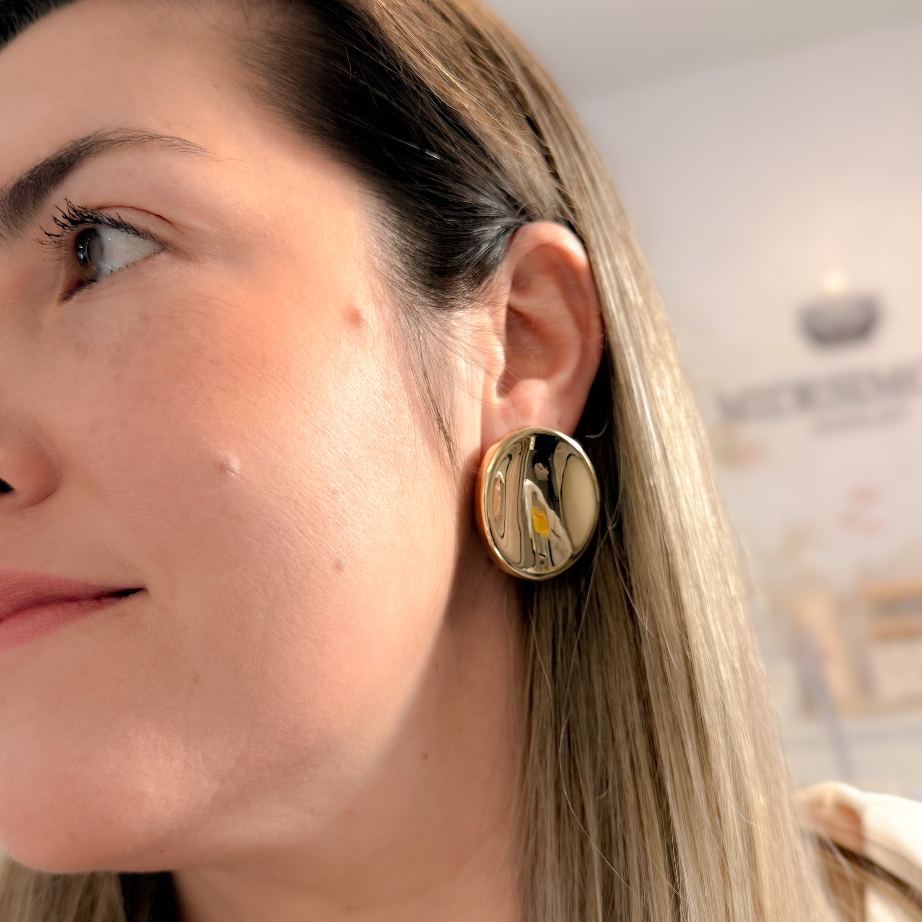 EARRINGS MAXI ROUND