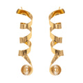 EARRINGS FOLIA SPIRALS BY MADENNA