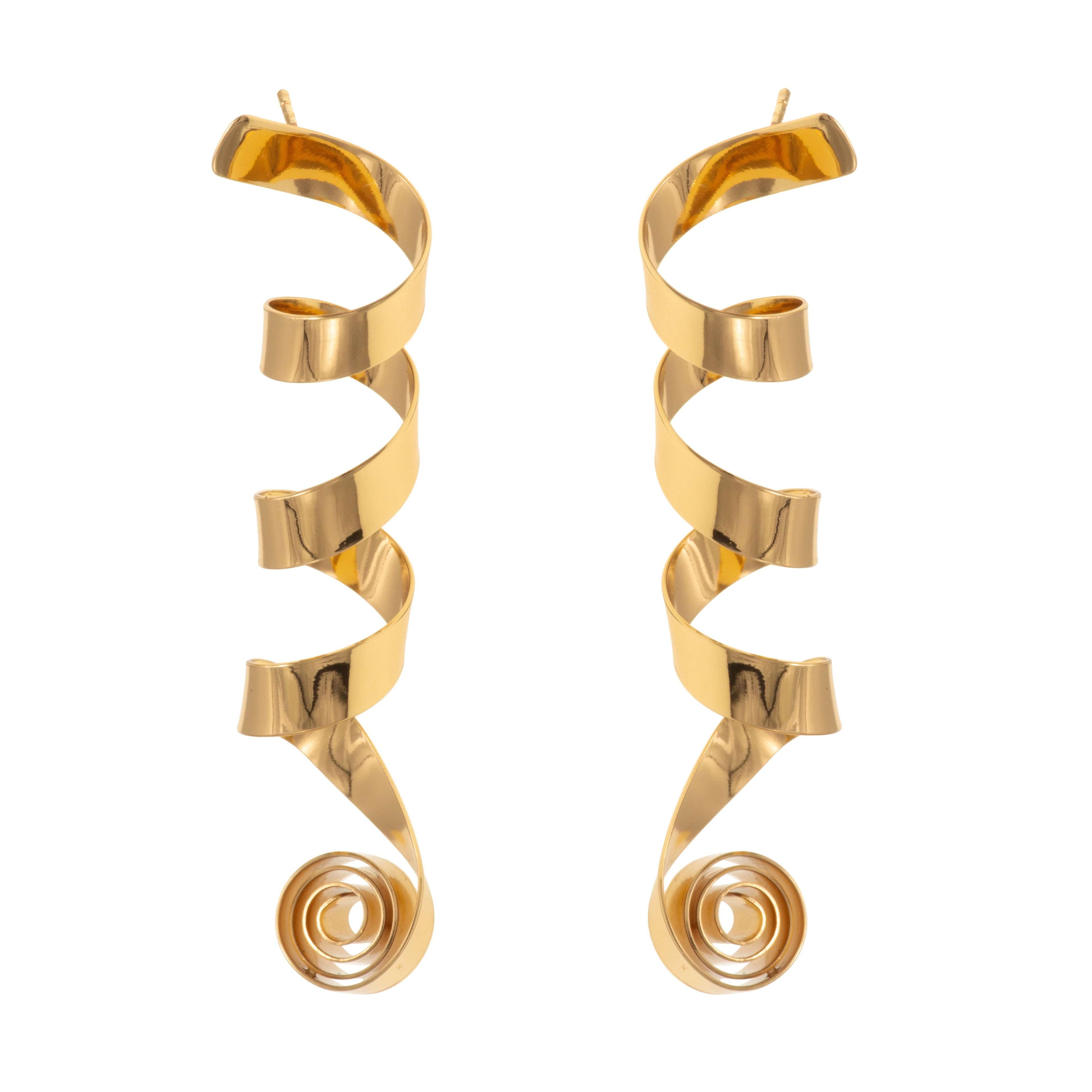 EARRINGS FOLIA SPIRALS BY MADENNA
