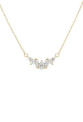NECKLACE GEOMETRIC PENDANT CUBIC ZIRCONIA