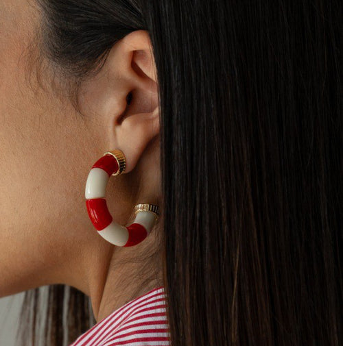 EARRING HOOPS MAXI FUN COLORS