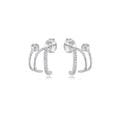 EARRING HOOK WITH CRYSTALS