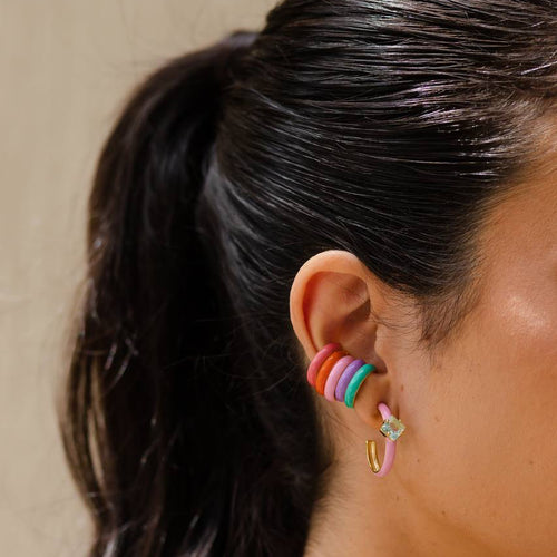 EAR CUFF FUN ENAMEL COLORS