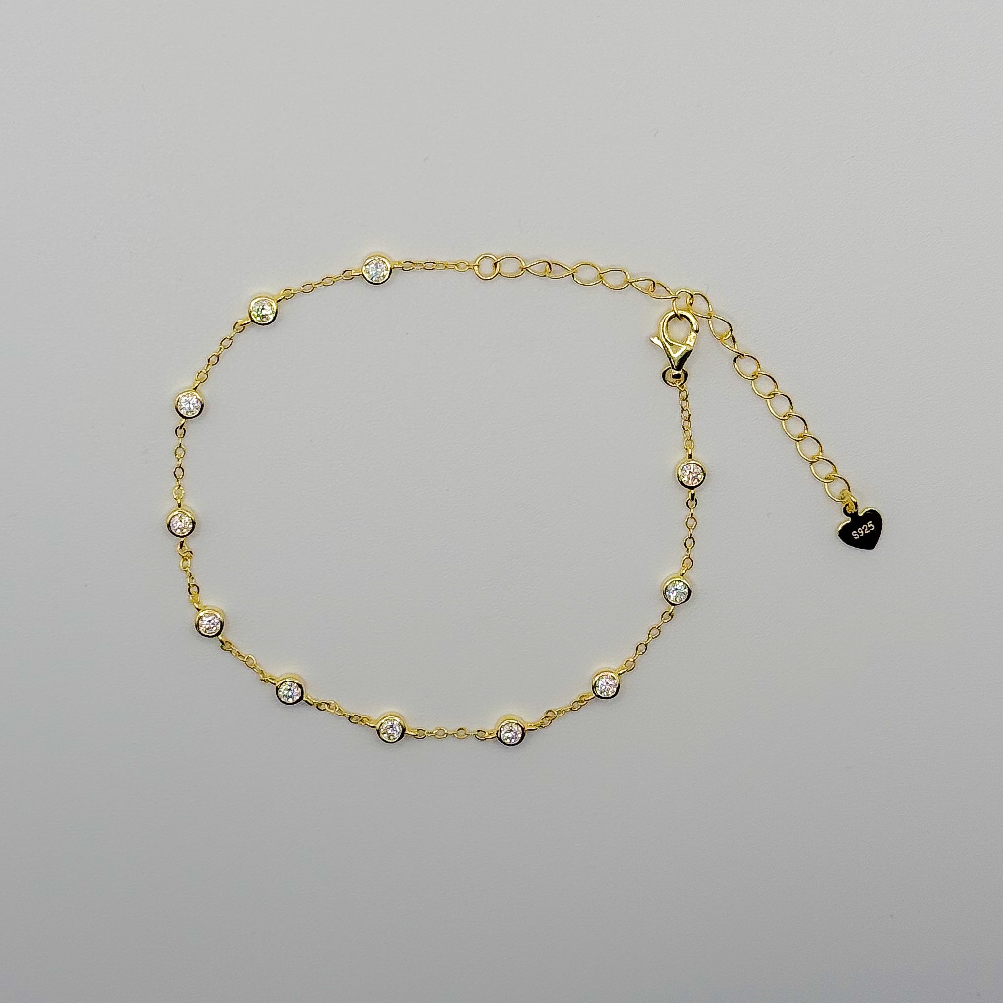 BRACELET 11 MOISSANITES 2.5MM