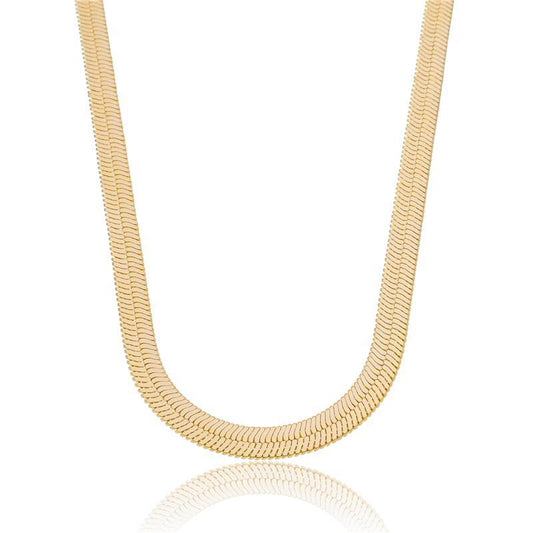 NECKLACE SHINY TAPE STYLE 7mm