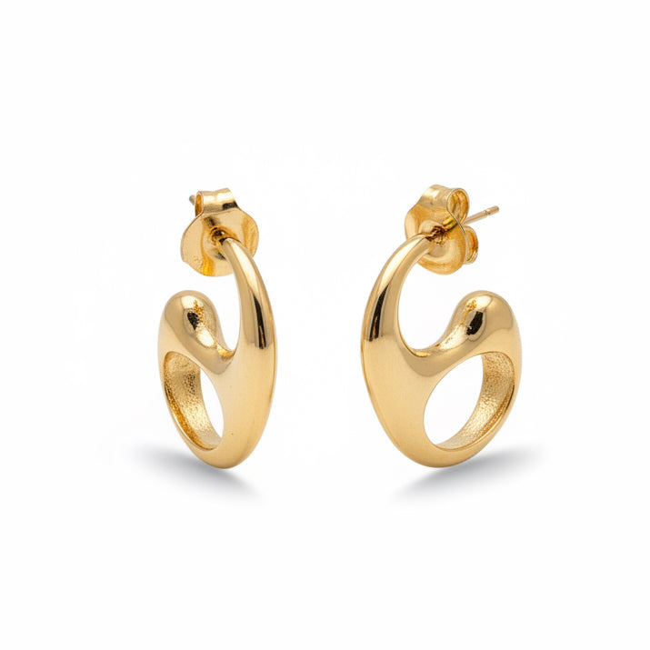 EARRING HOOPS UNIQUE SHAPE
