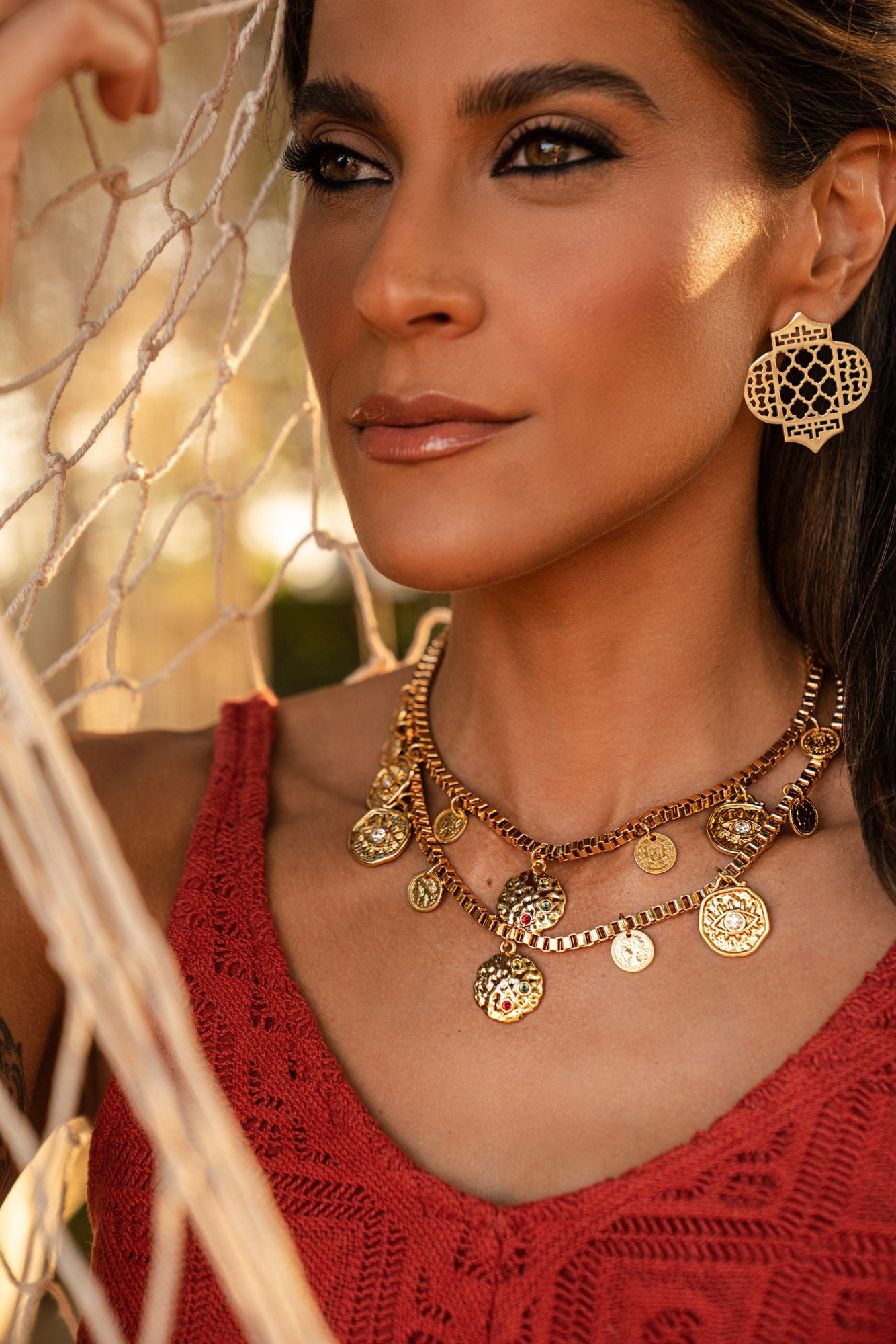 NECKLACE MEDALS BY MADENNA