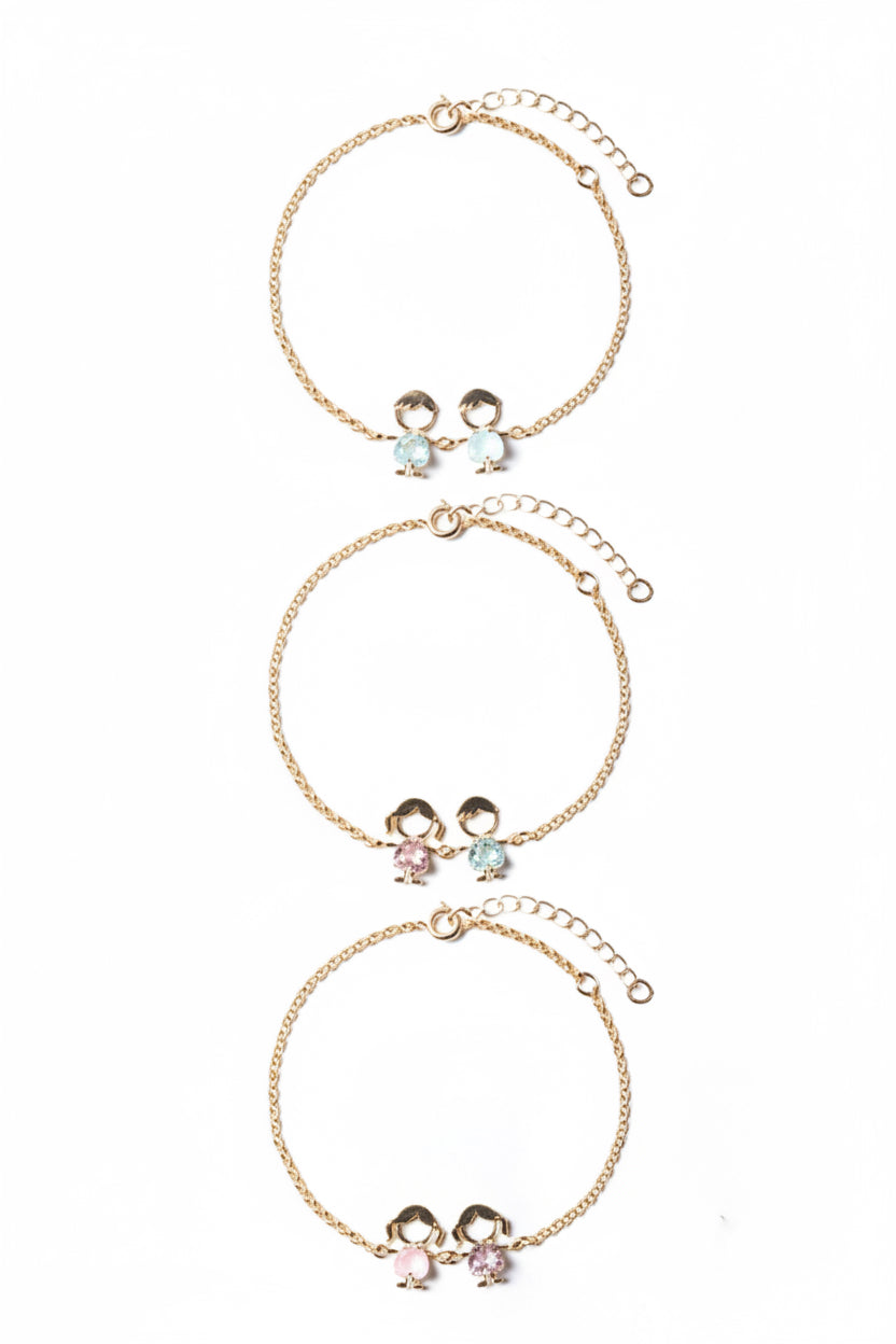 BRACELET FAMILY LOVE 2 CHILDREN