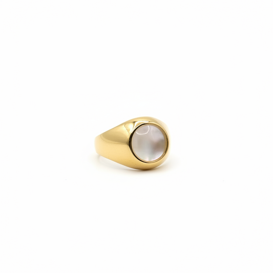 RING ROUND MOTHER OF PEARL