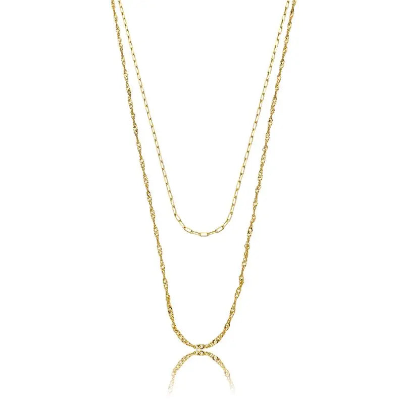 NECKLACE 2 in 1 CHAINS