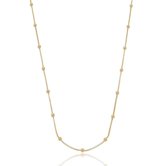 NECKLACE MINI SPHERES 40cm