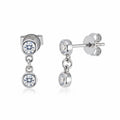 EARRING MOISSANITE DROP 3mm