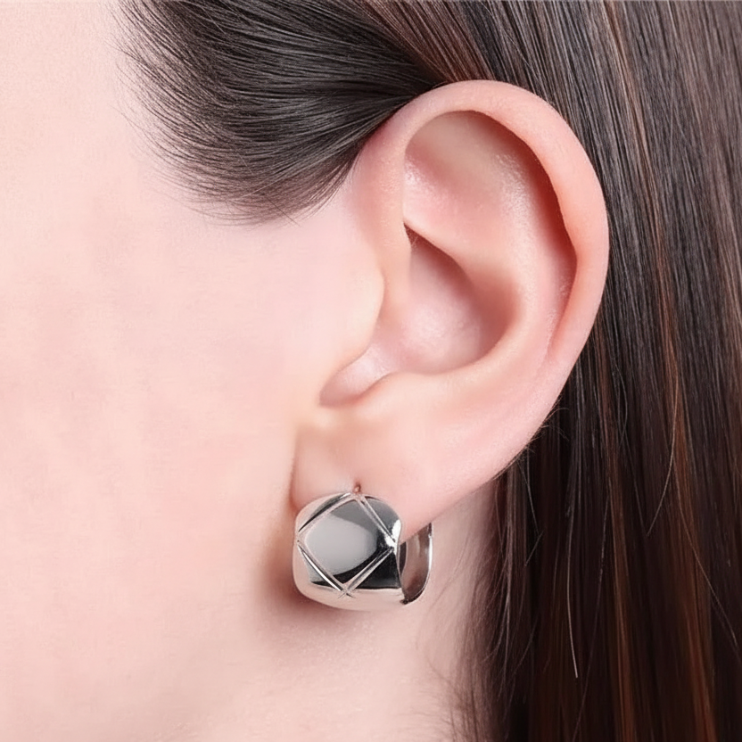 EARRING HOOPS METALASSÊ