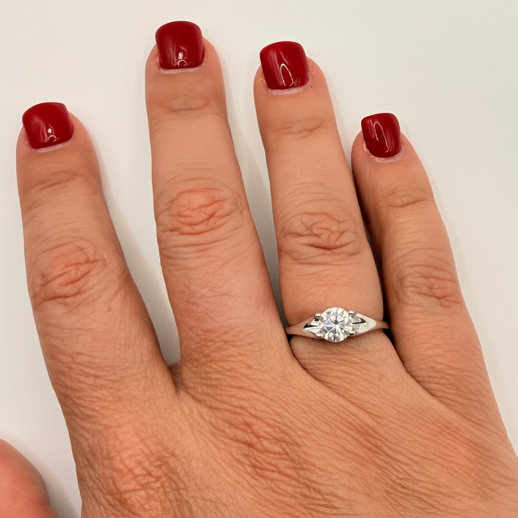 RING SOLITAIRE CLASSIC 0.8CT