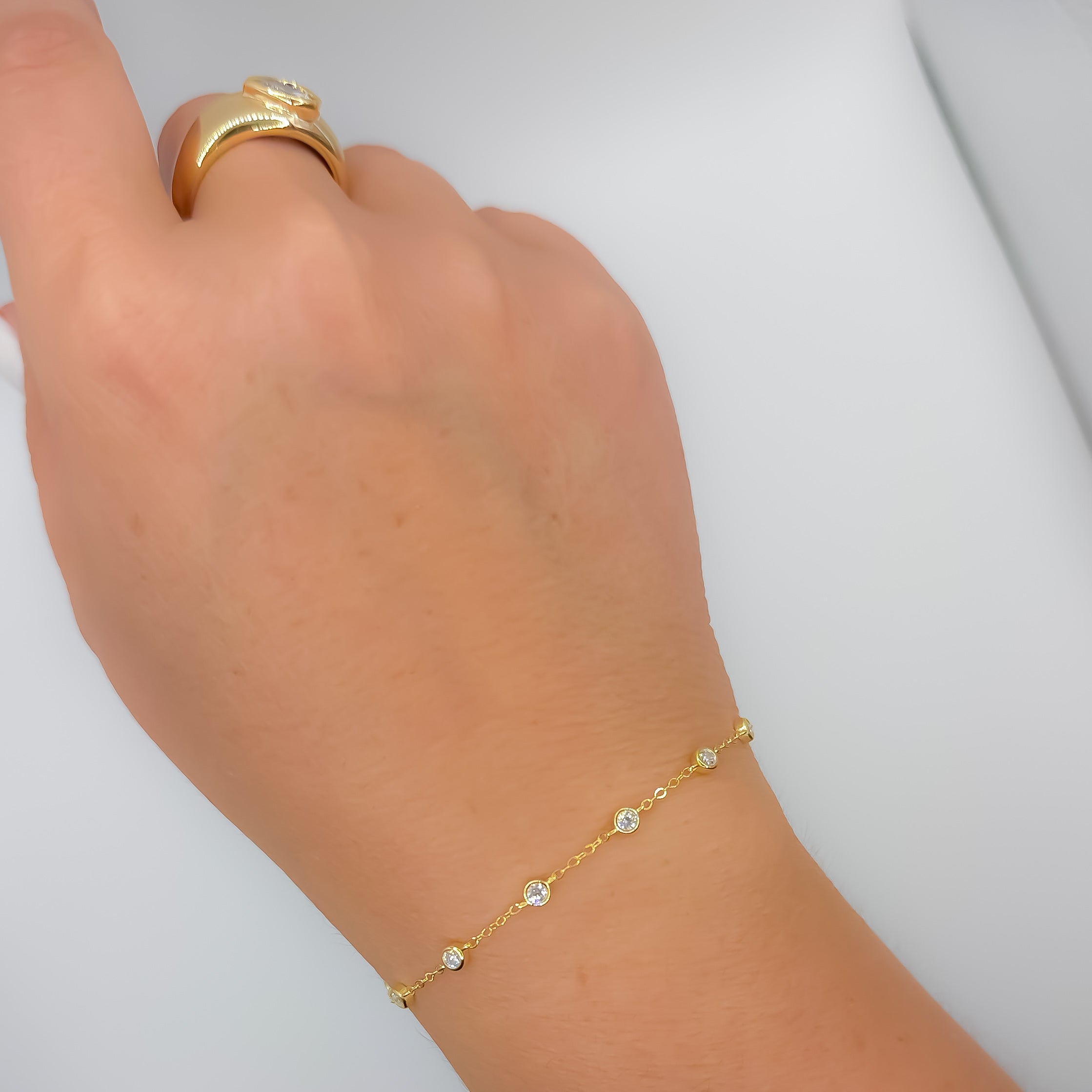 BRACELET 11 MOISSANITES 2.5MM