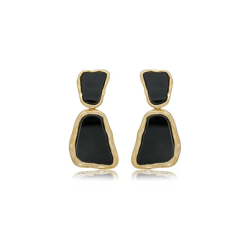 EARRINGS ORGANIC SHAPE RESIN