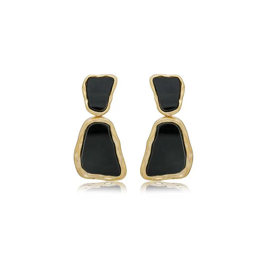 EARRINGS ORGANIC SHAPE RESIN