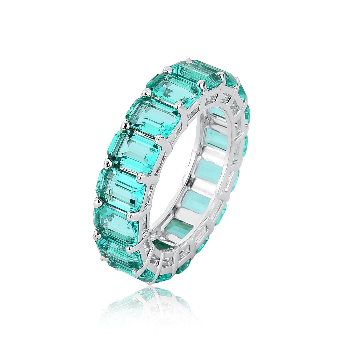 RING BAND RECTANGLE CRYSTALS