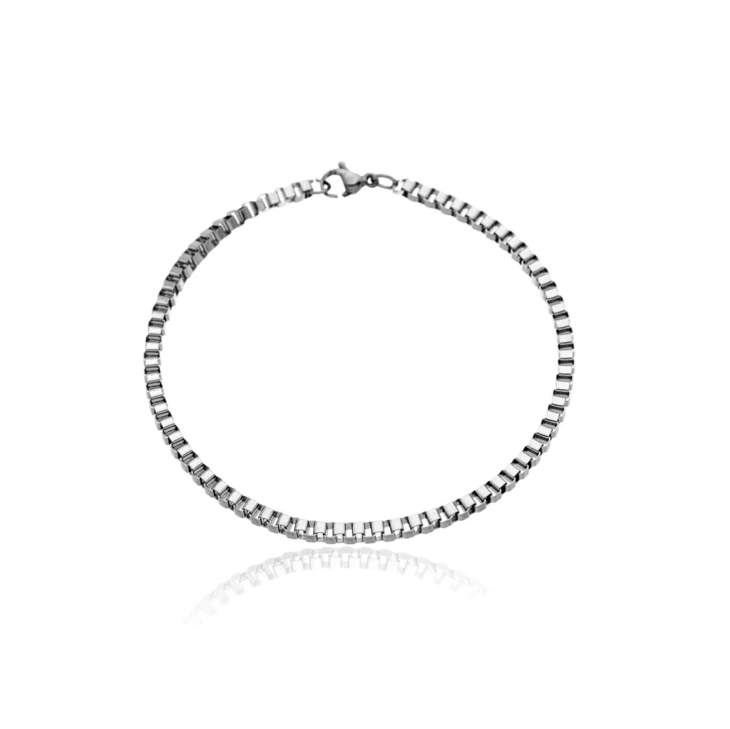BRACELET ROUND LINKS MEN STAINLESS STEEL