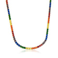 NECKLACE RIVIERA RAINBOW COLORS