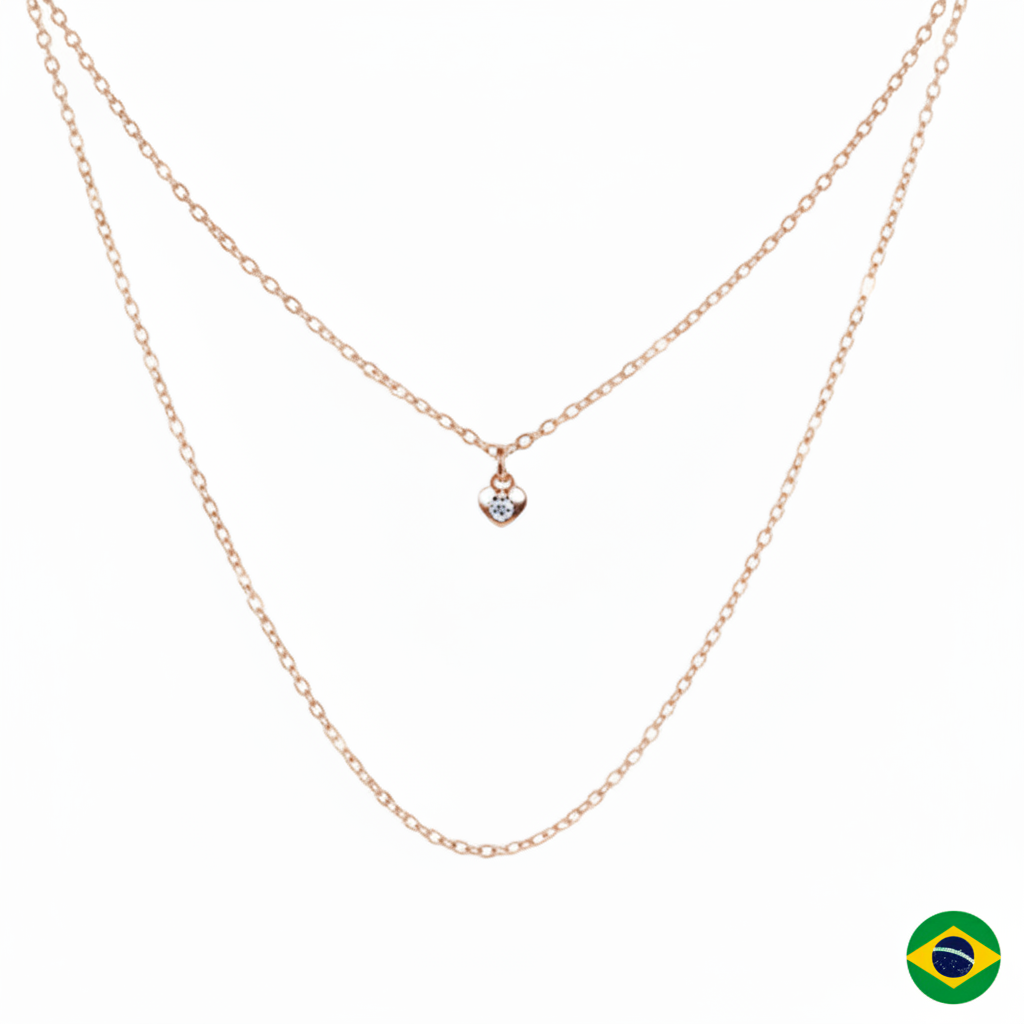 NECKLACE 2 in 1 LITTLE HEART