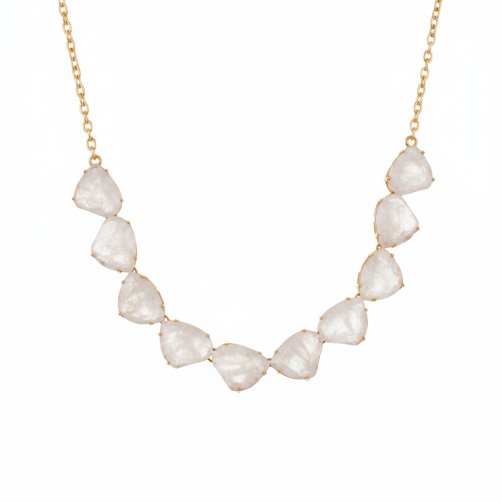 NECKLACE MAXI NATURAL CRYSTAL